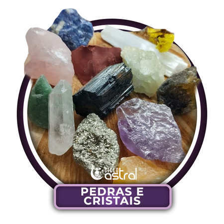 Pedras e Cristais