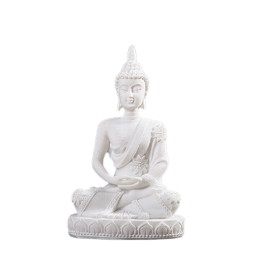 Escultura Meditação Buda FengShui Tailândia