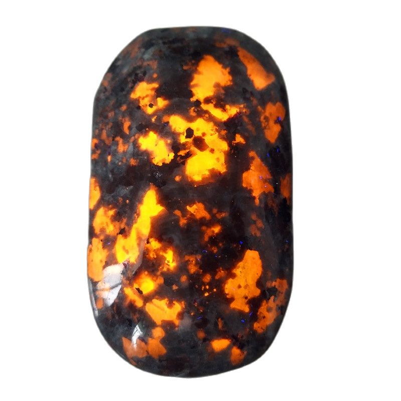 Pedra de Yooperlita Fluorescente Energia Meditação